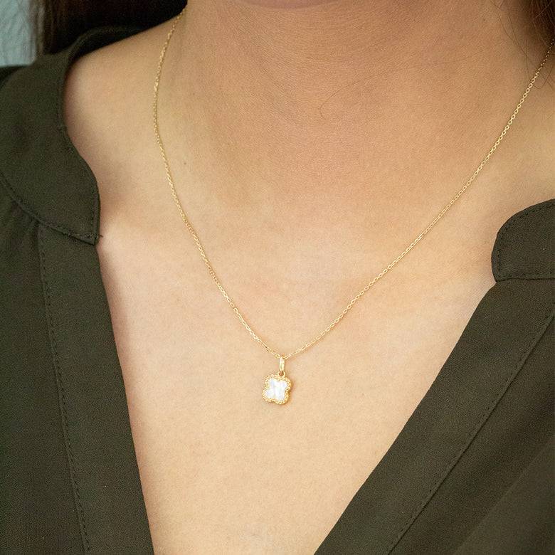 Nana Kay Echtgold Collier Verveine im Angebot