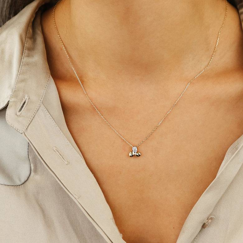 Nana Kay Echtgold Collier pépite Flash Sale