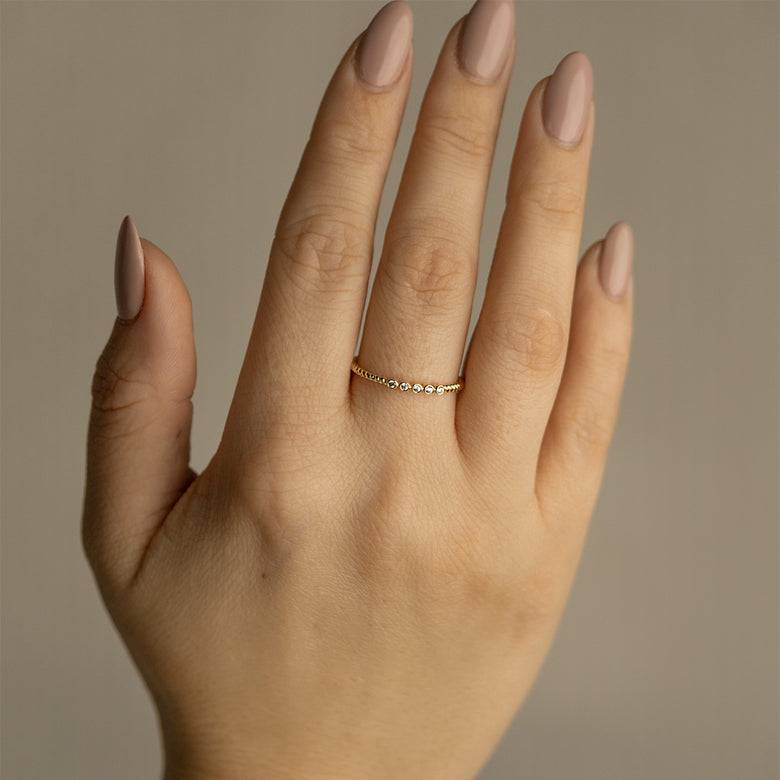 Nana Kay Echtgold Ring Couronne Verkauf