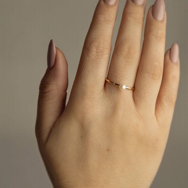 Nana Kay Echtgold Ring Champagne Günstiger Verkauf