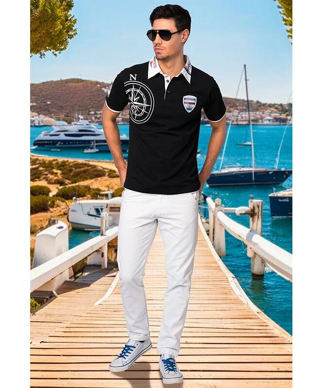 Nebulus Poloshirt EGERSUND Herren Neueste Mode