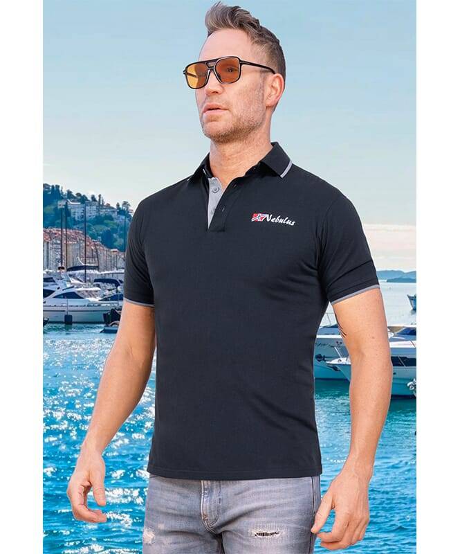 Nebulus Poloshirt LASTONE Herren Räumungsverkauf