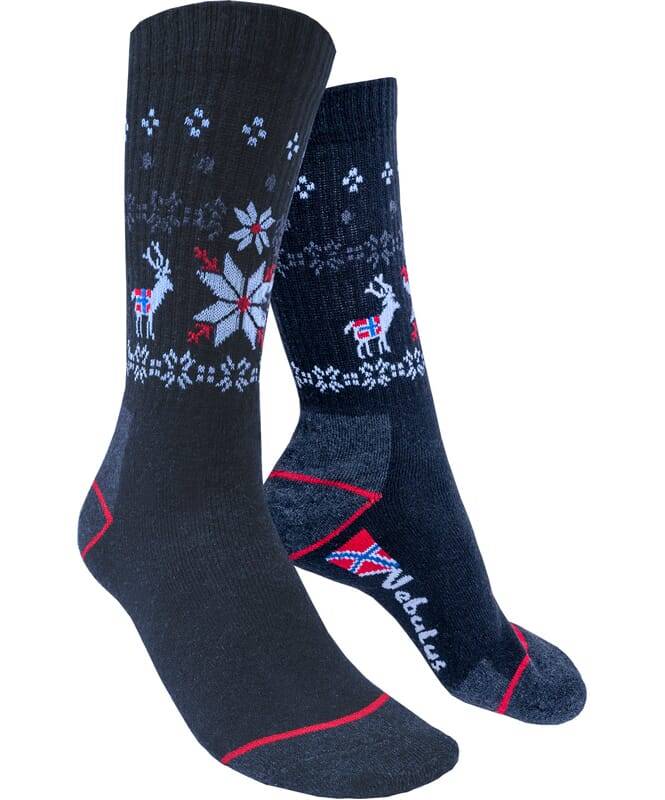 Nebulus Norweger Thermosocken 3er Pack WOOLY Herren Im Verkauf