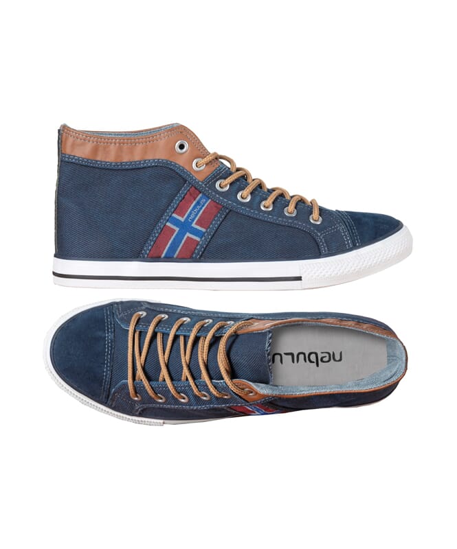 Nebulus Teil-Leder Sneaker UTAH High Herren Rabatt