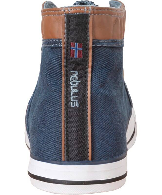 Nebulus Teil-Leder Sneaker UTAH High Herren Rabatt