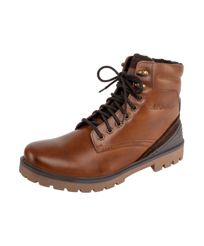 Nebulus Leder Winterstiefel NORDAS Herren mit Merinowolle Exklusivangebot