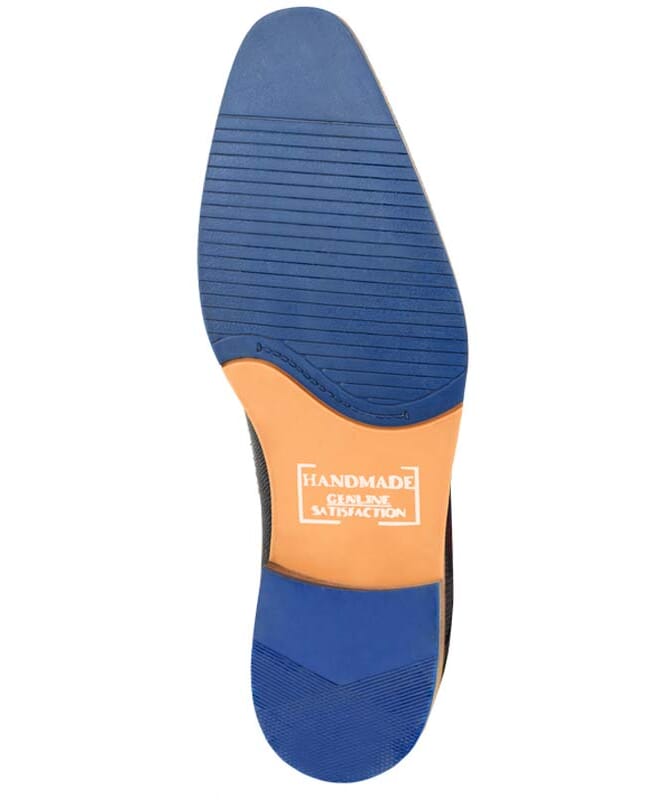 Nebulus 19V69 Lederschuhe BLUES Herren Saisonschlussverkauf