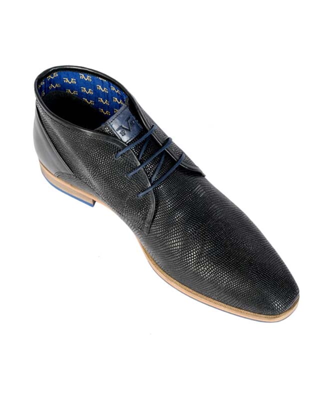 Nebulus 19V69 Lederschuhe BLUES Herren Saisonschlussverkauf