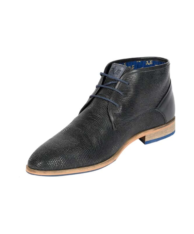 Nebulus 19V69 Lederschuhe BLUES Herren Saisonschlussverkauf