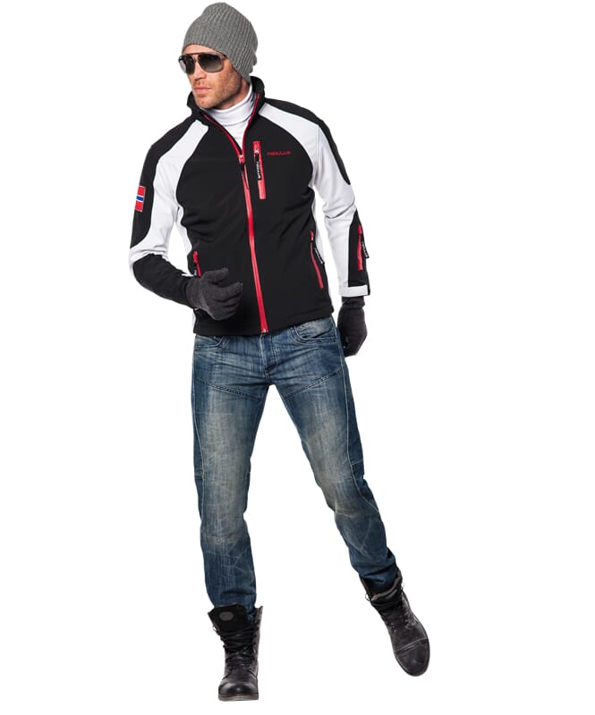 Nebulus Softshell-Skijacke ROCKSHELL Herren Blitzangebot