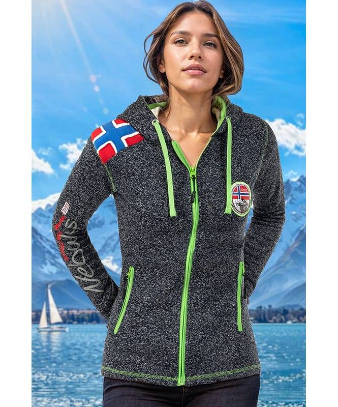 Nebulus Fleecejacke NORSKA Damen Letzter Tag