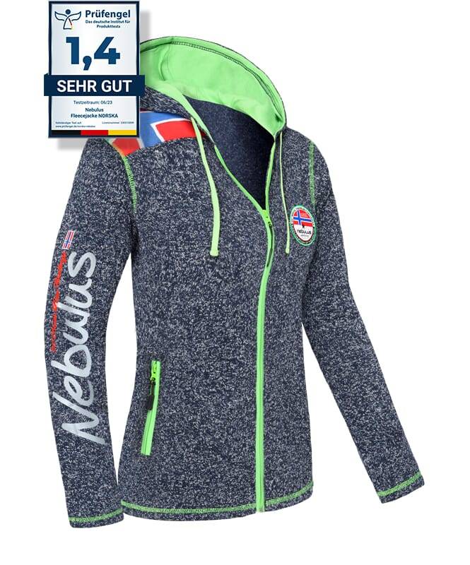Nebulus Fleecejacke NORSKA Damen Letzter Tag