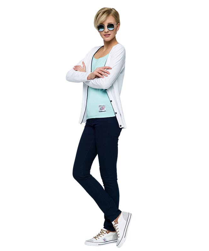 Nebulus Spaghetti Träger Top BIANCA Damen Zeitbegrenzte Promotion