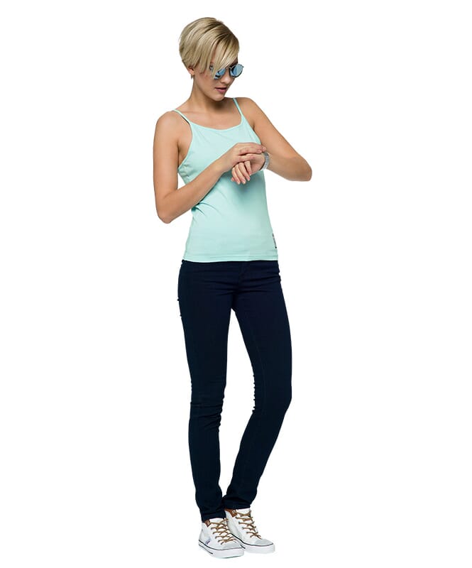 Nebulus Spaghetti Träger Top BIANCA Damen Zeitbegrenzte Promotion