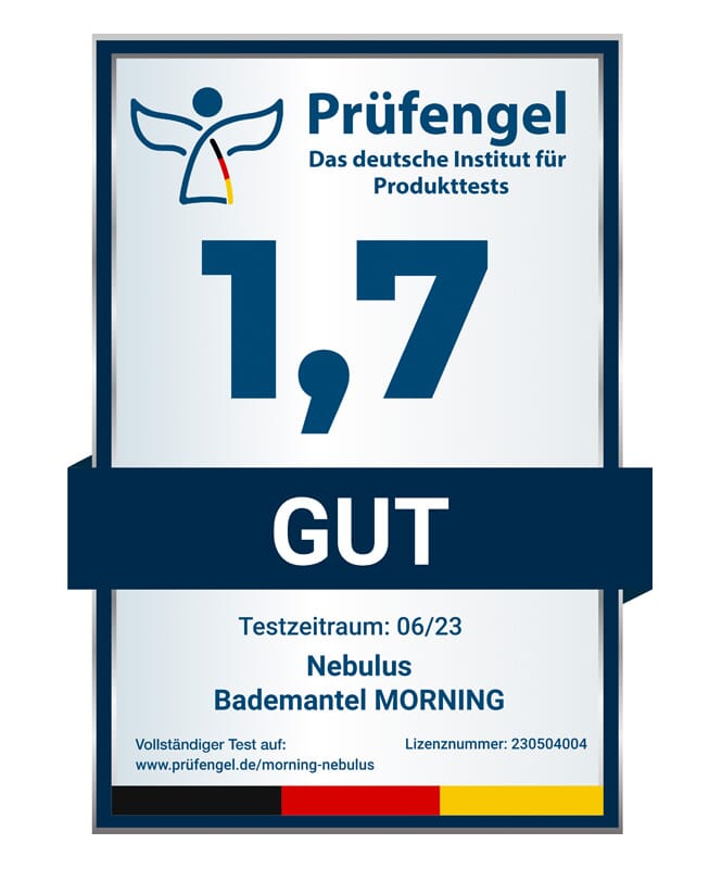 Nebulus Bademantel MORNING Herren Sonderangebot