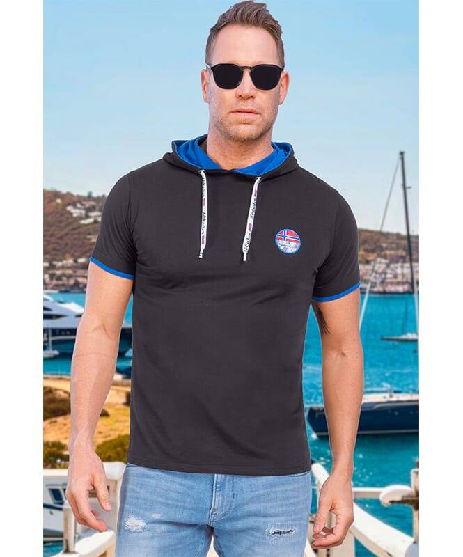 Nebulus T-Shirt Hoody TRACK Herren Versandkostenfrei