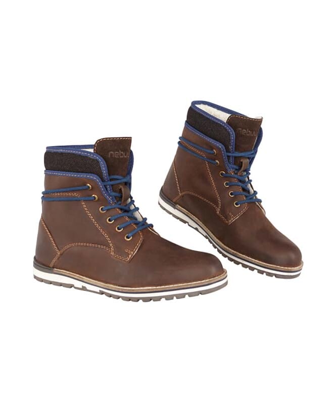 Nebulus Leder Winterstiefel RANGER Herren mit Merinowolle Weihnachtsangebot