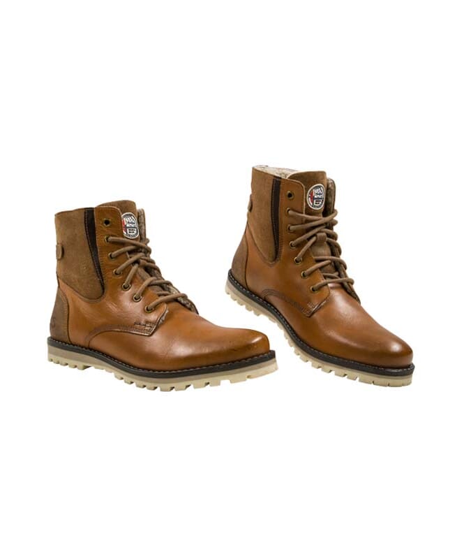 Nebulus Leder Winterstiefel CLARK Herren mit Merinowolle Exklusive Angebote