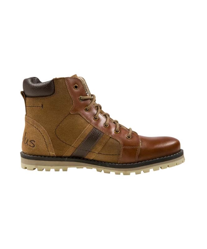 Nebulus Leder Winterstiefel WALKER Herren mit Merinowolle Blitzangebot