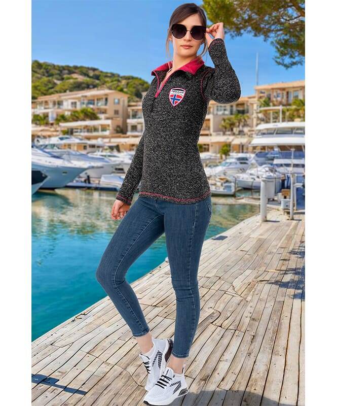 Nebulus Fleecepullover KYLE Damen Bestseller