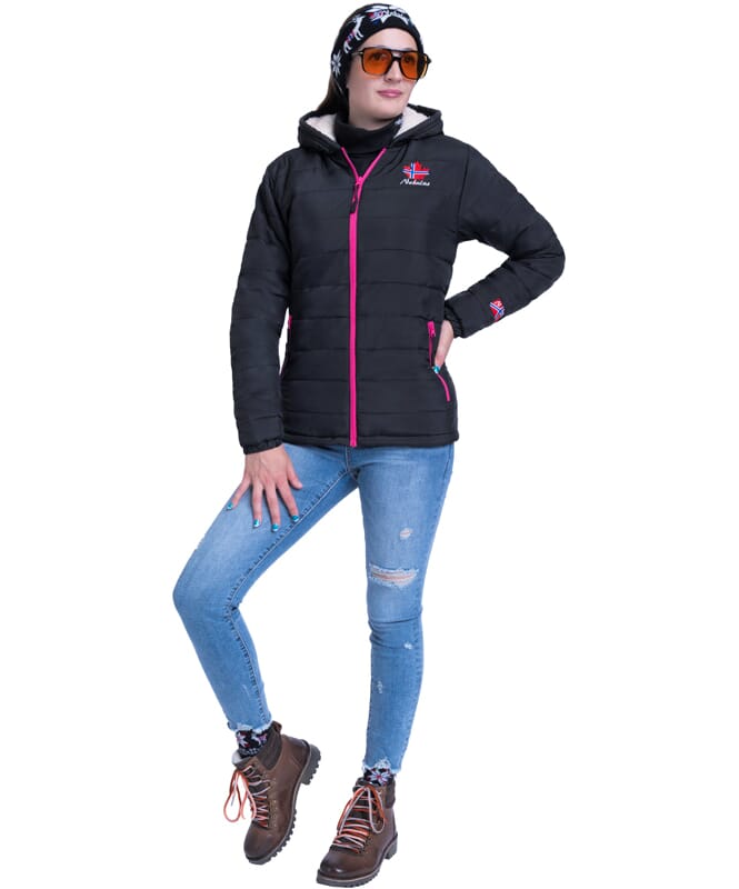 Nebulus Winterjacke mit Teddyfell GLOWFUR Damen Saisonale Angebote