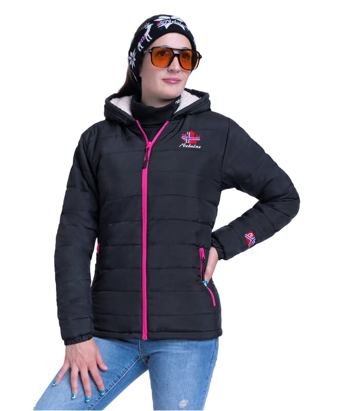 Nebulus Winterjacke mit Teddyfell GLOWFUR Damen Saisonale Angebote