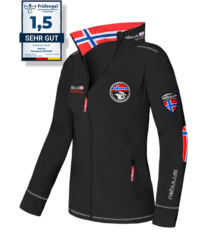 Nebulus Fleecejacke EXPLORE Damen Kauf eins, bekomm eins gratis