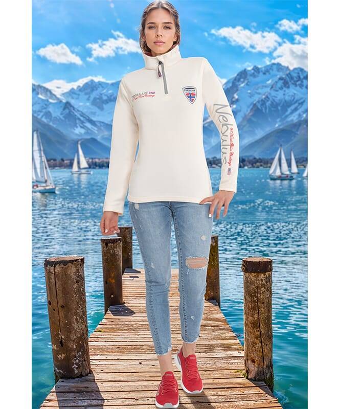 Nebulus Fleecepullover SKANDINAVIA Damen Wochenangebot