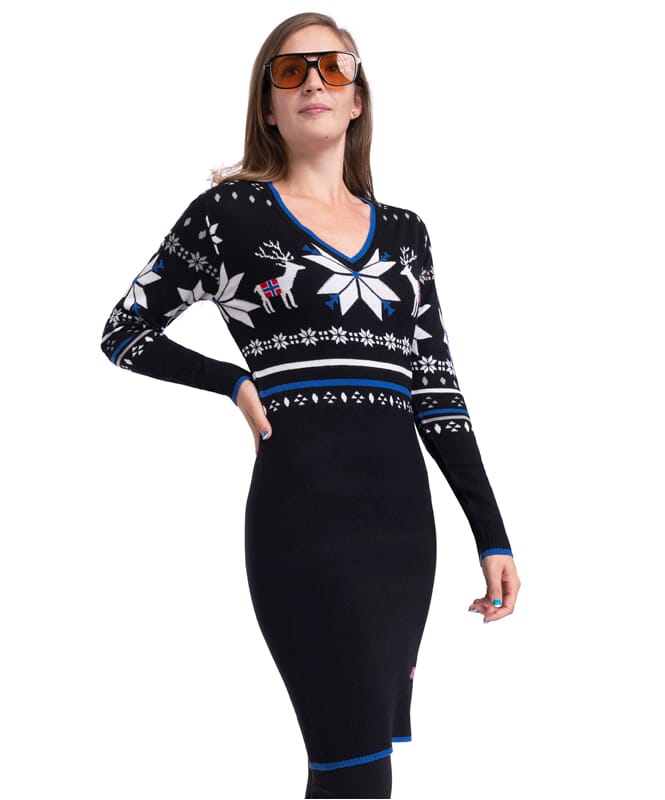 Nebulus Norweger Strickkleid NORRA Damen Letzte 3 Tage