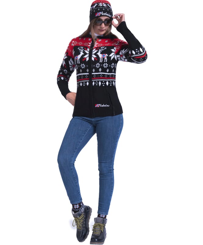 Nebulus Norweger Jacke Hoody NORMAX Damen JETZT KAUFEN