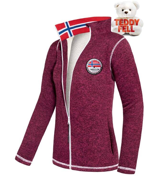 Nebulus Fleecejacke mit Teddyfell FALLOU Damen Bis zu 50% Rabatt