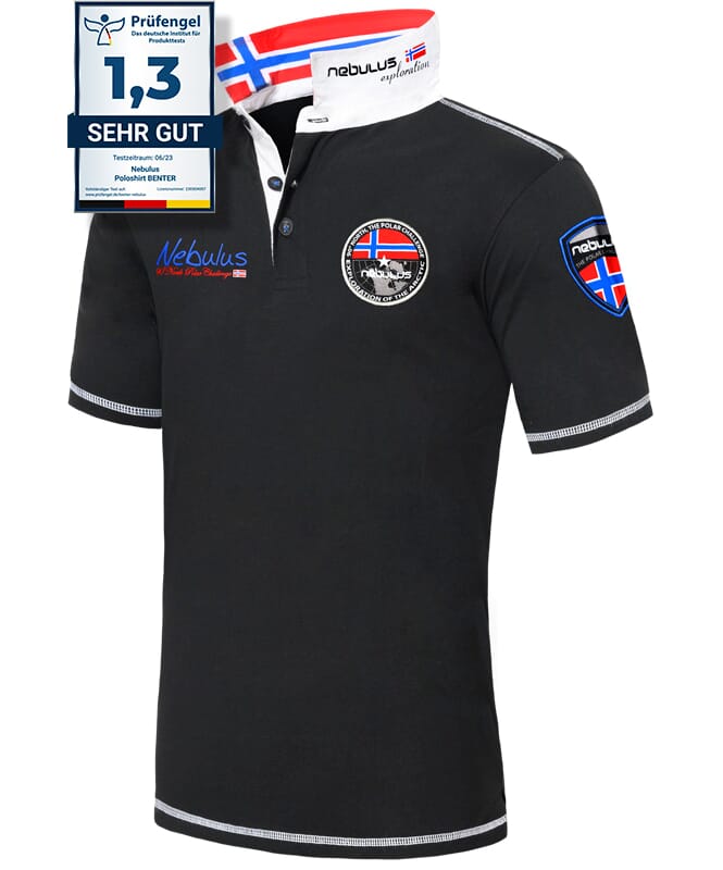 Nebulus Poloshirt BENTER Herren Sonderangebot der Fabrik