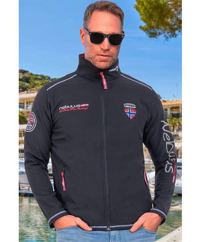 Nebulus Softshelljacke STYLER Herren Vierteljährliche Förderung