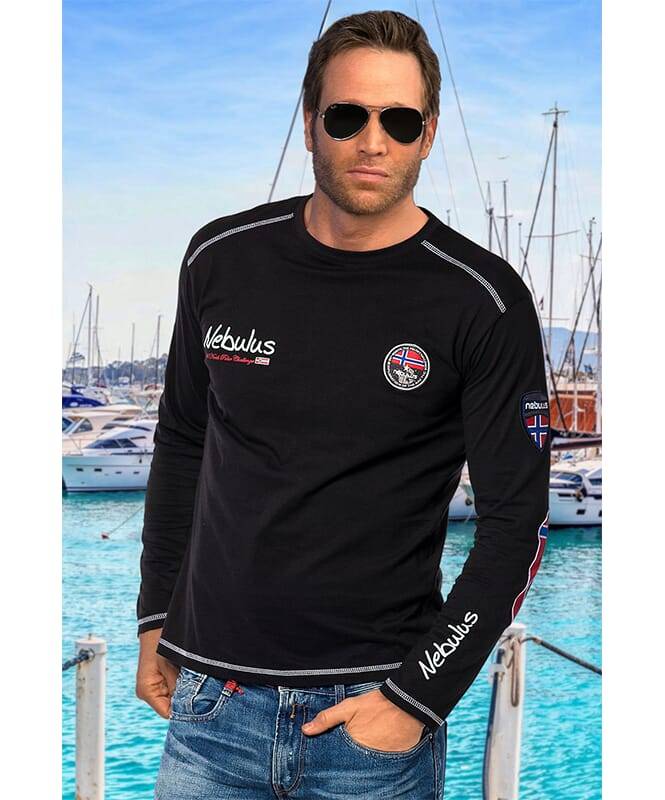 Nebulus Sweatshirt lang BOOGY Herren Bis zu 55% Rabatt