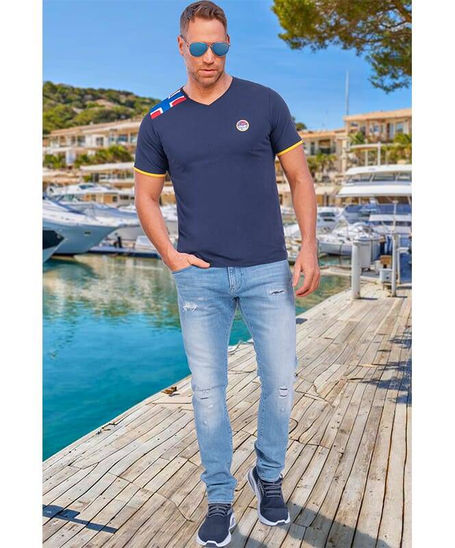 Nebulus T-Shirt NORRY Herren 50% Rabatt mit kostenlosem Versand