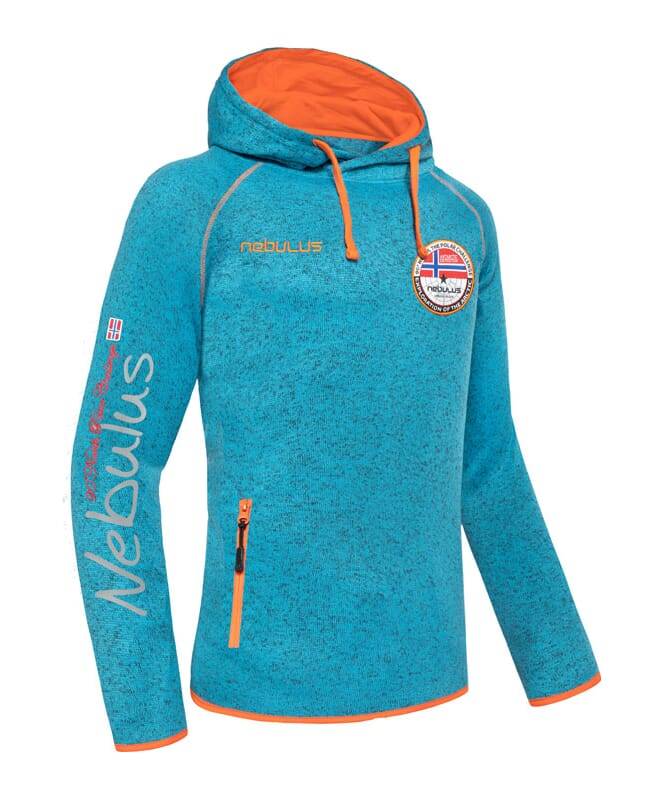 Nebulus Fleecehoody MILL Herren Kostenloser Versand international