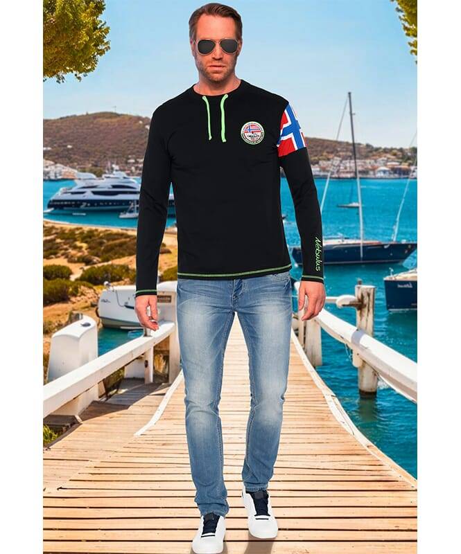 Nebulus Langarmshirt FRERK Herren Online