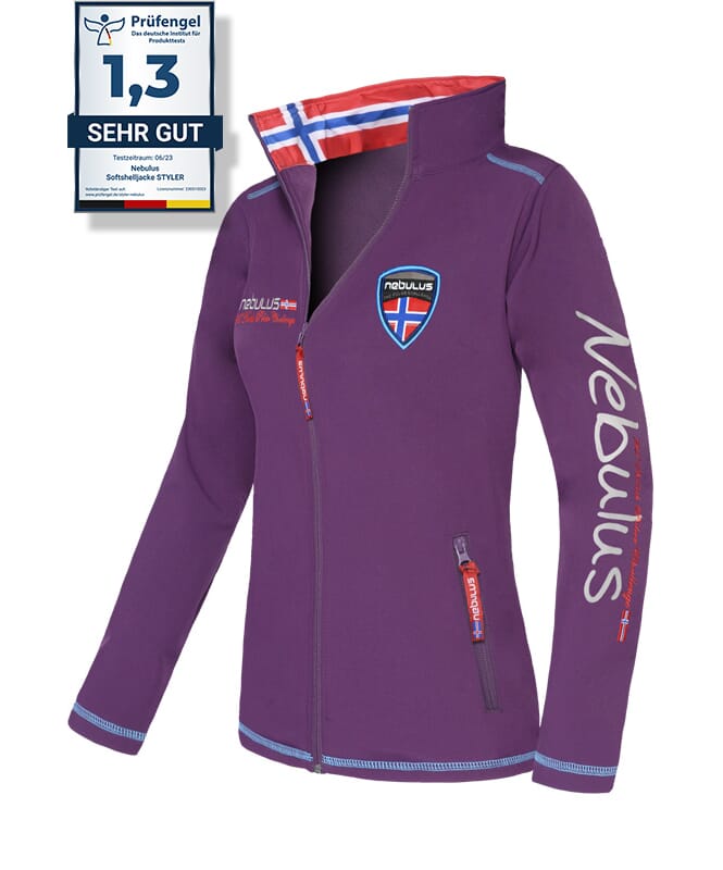 Nebulus Softshelljacke STYLER Damen Fabrikverkauf