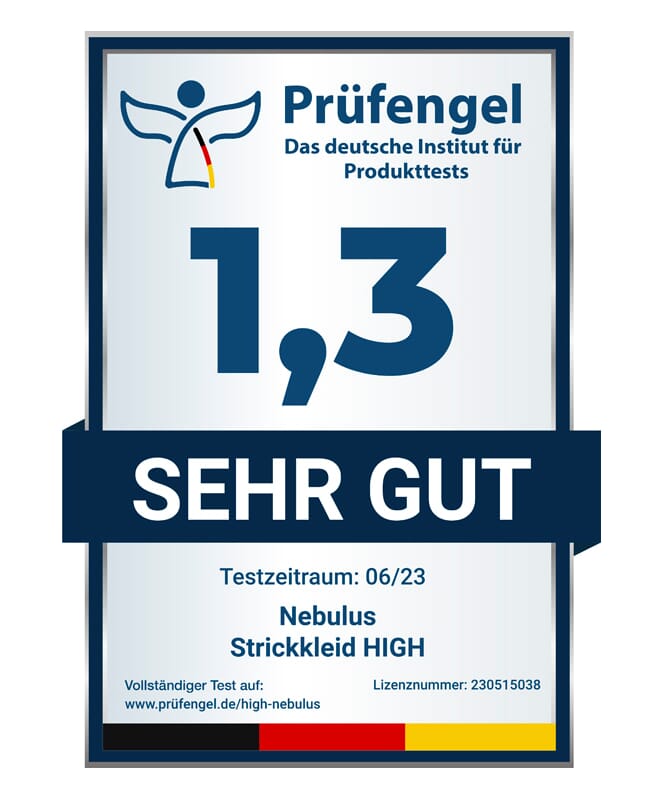 Nebulus Norweger Strickkleid HIGH Damen Kostenloser Versand