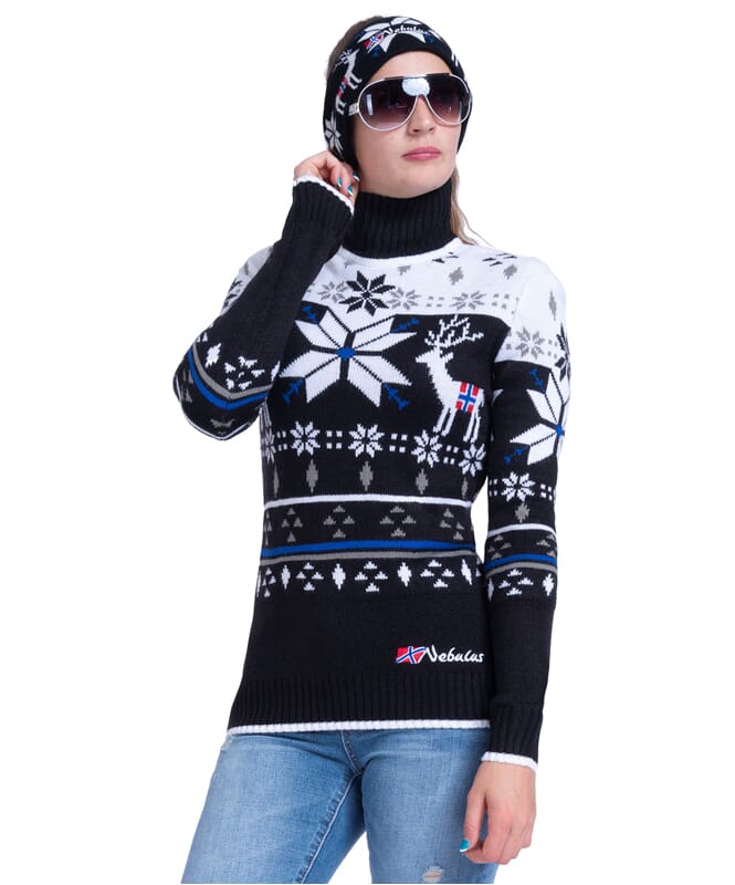 Nebulus Norweger Strickpullover STAG Damen Versandkostenfrei