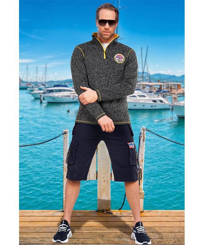Nebulus Fleecepullover JIMI Herren Weihnachtsangebot
