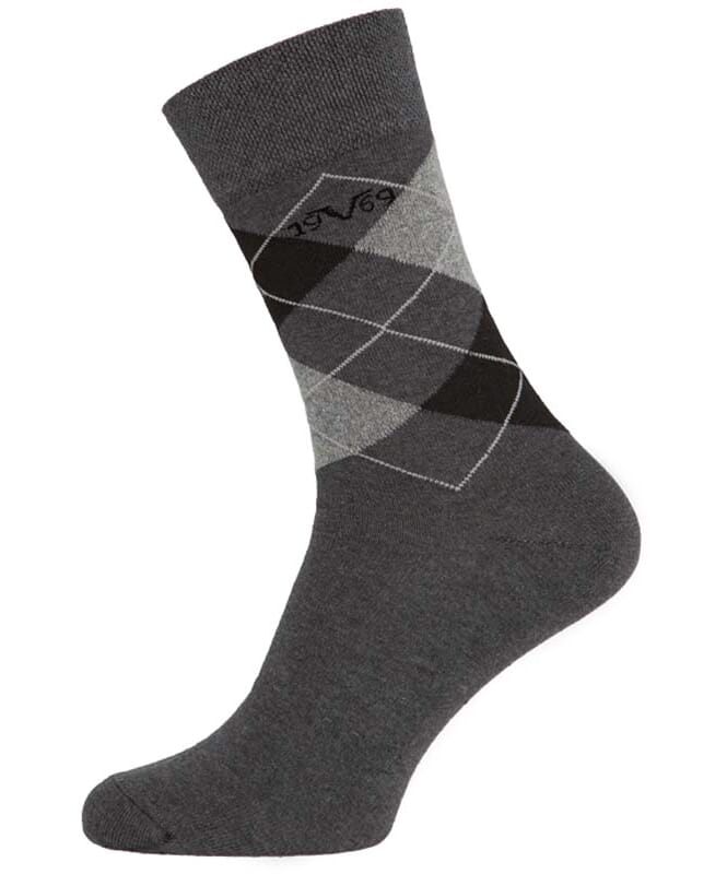 Nebulus 19V69 5erPack Business Socken kariert Herren Osterangebot