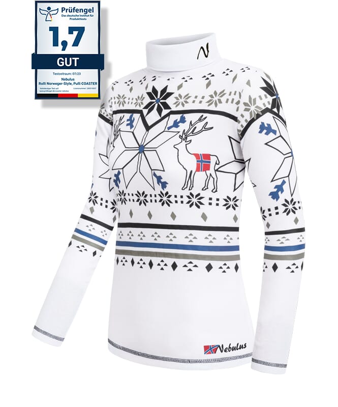 Nebulus Rolli Norweger-Style, Pulli COASTER Damen Bestseller