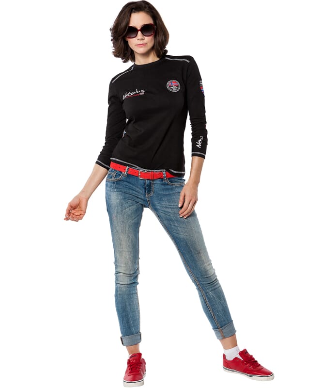 Nebulus Sweatshirt lang BOOGY Damen Riesige Ersparnisse