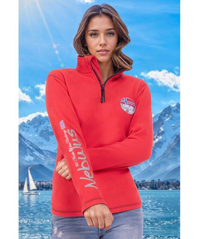 Nebulus Fleecepullover BRENT Damen Super Sparpreis