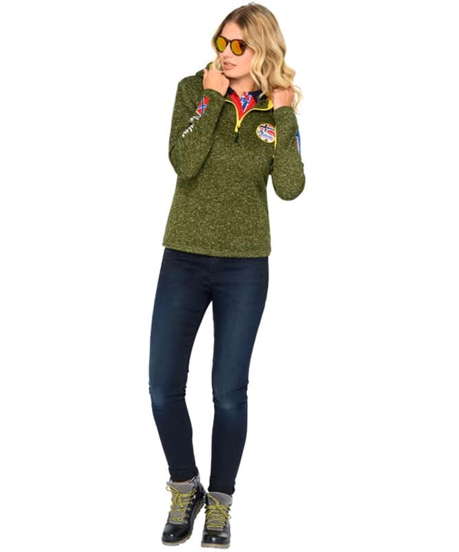 Nebulus Fleecepullover COSTRA Damen Letzte 3 Tage