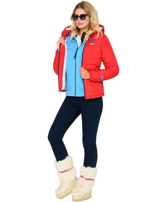Nebulus Winterjacke mit Teddyfell GLOWFUR B-Ware Damen JETZT KAUFEN