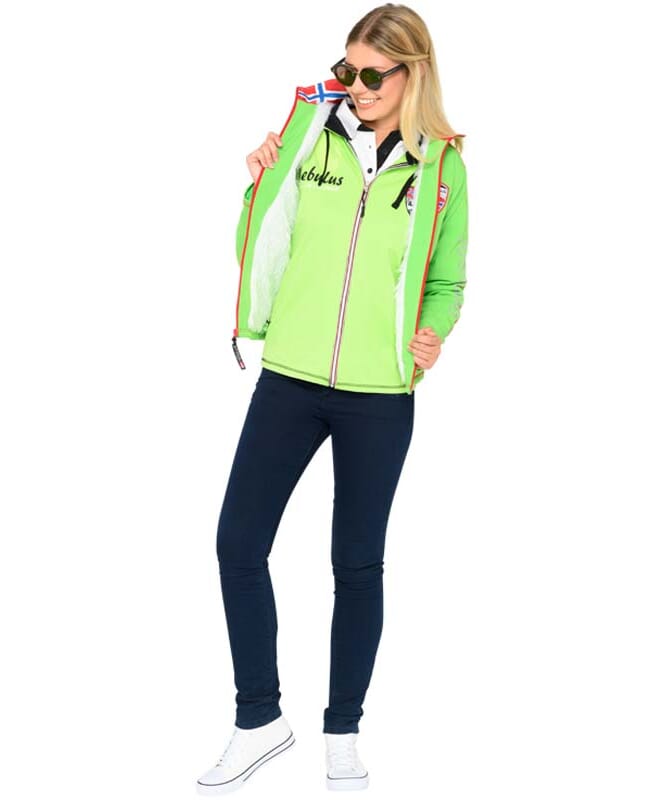 Nebulus Winter-Softshelljacke Teddyfell BURNER Damen Letzter Tag