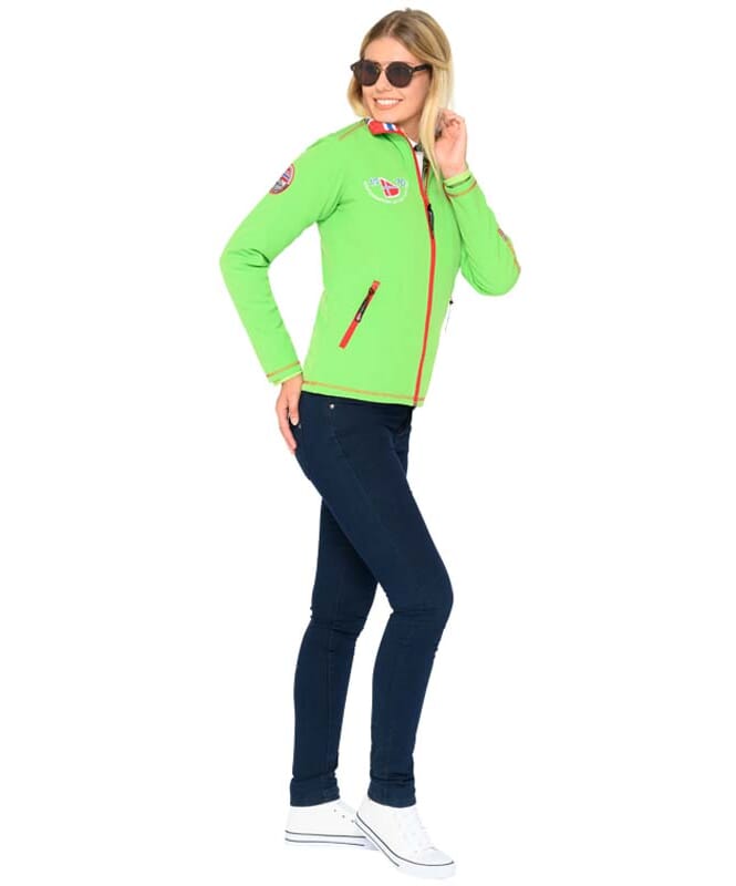 Nebulus Winter-Softshelljacke Teddyfell BURNER Damen Letzter Tag