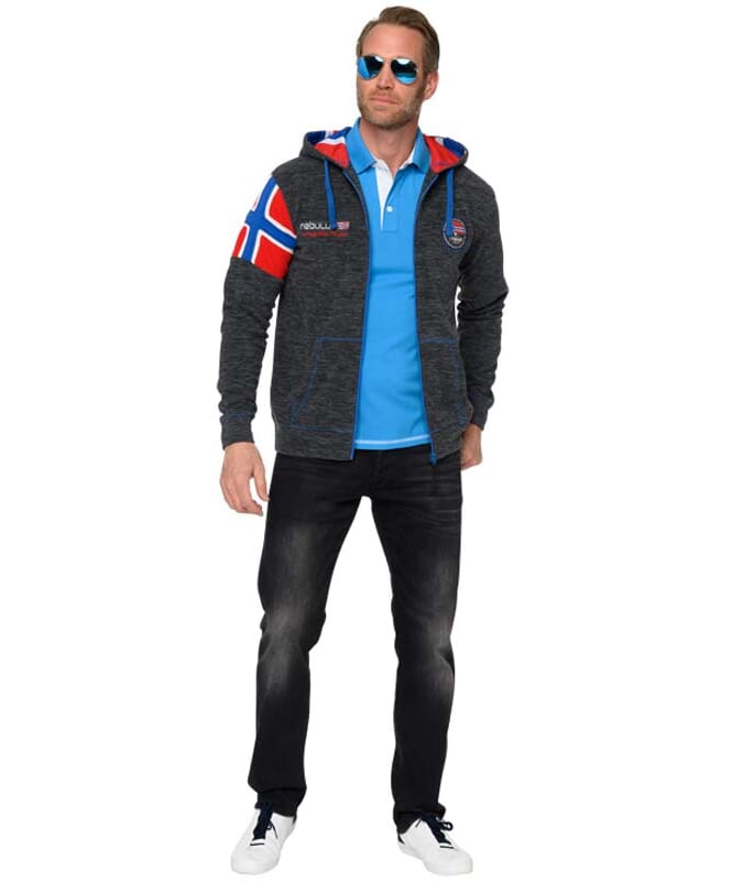 Nebulus Fleecejacke SEARCHER Herren 50% Rabatt mit kostenlosem Versand